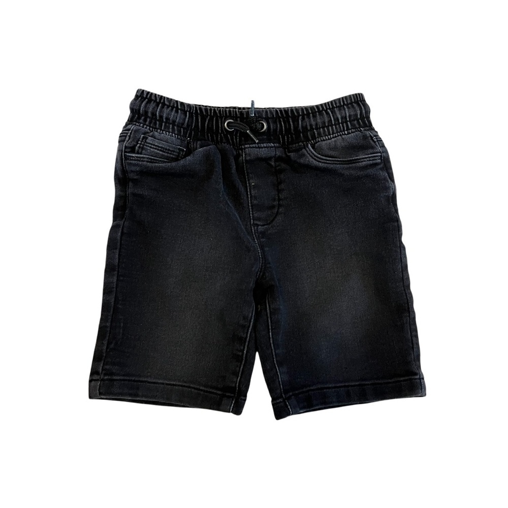 George Black Casual Denim Shorts